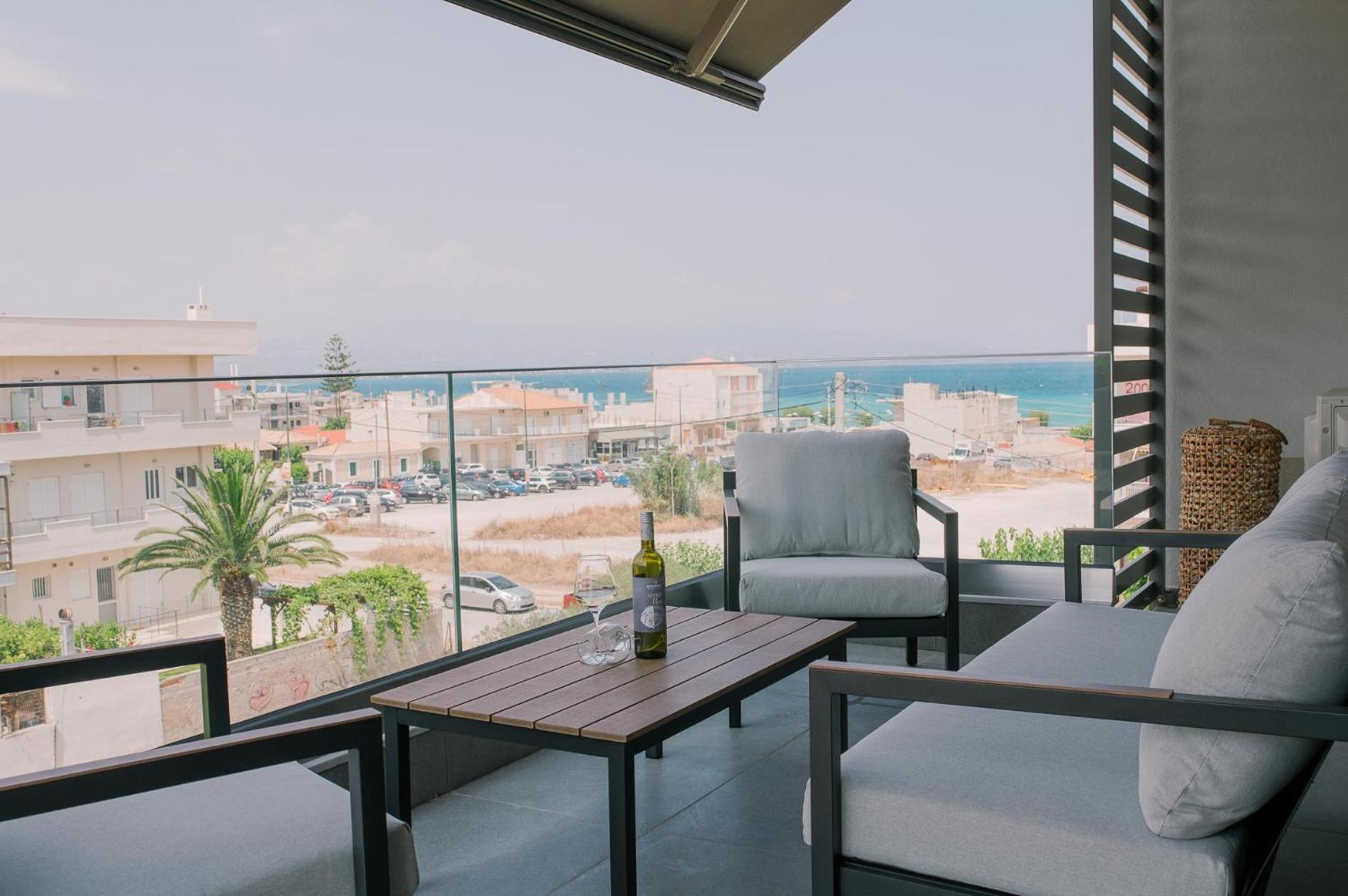 Hama Luxury Seaside Apartments Corinth Экстерьер фото